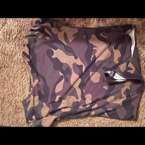 Camel print bodysuit